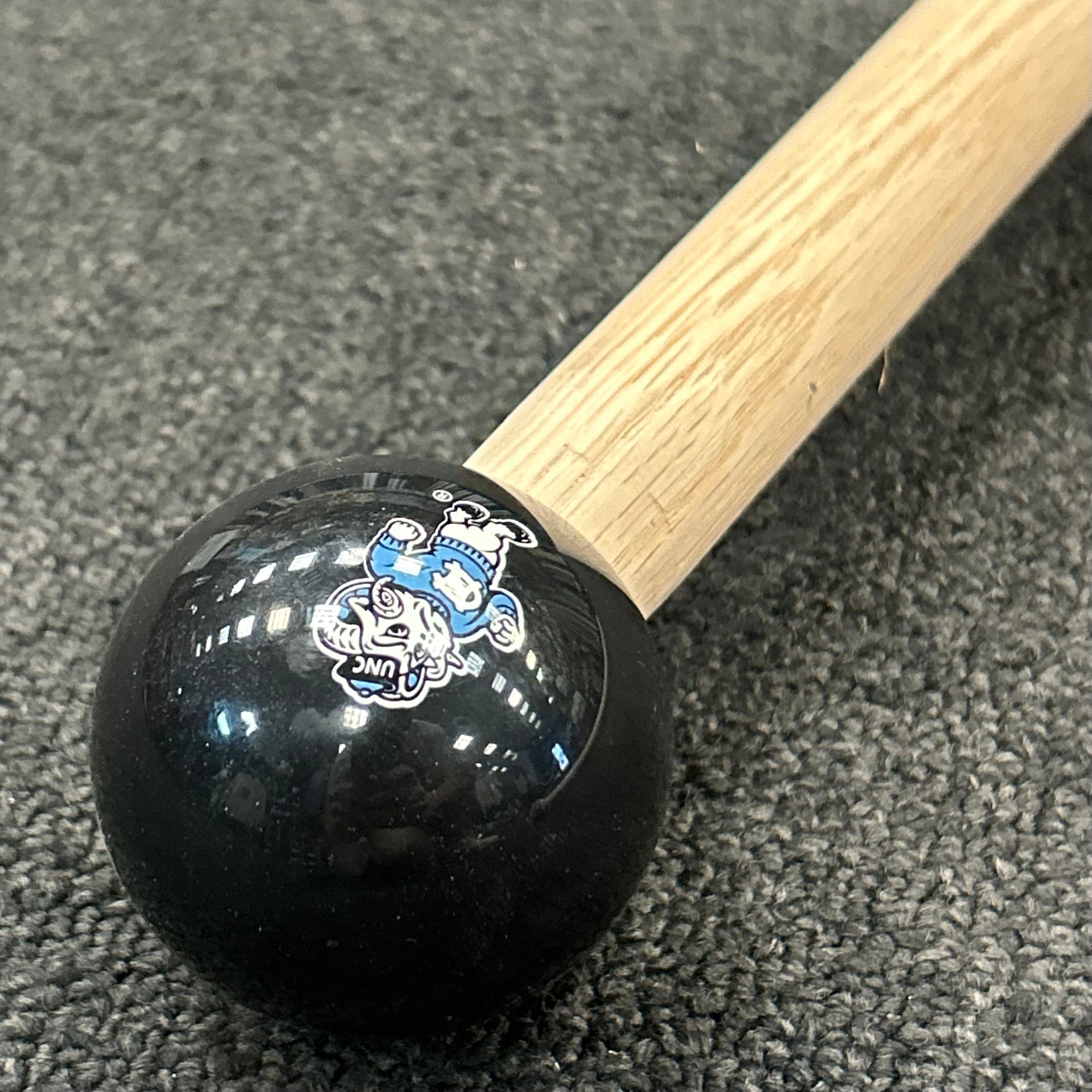 UNC Mascot Ball (Black) Pocket Pounder 35”